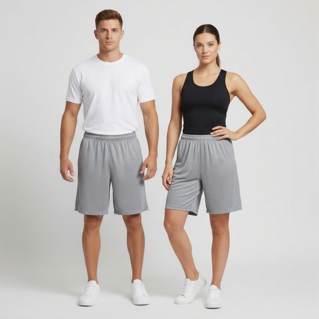 Athletic 7" Mesh Shorts (No Pockets)