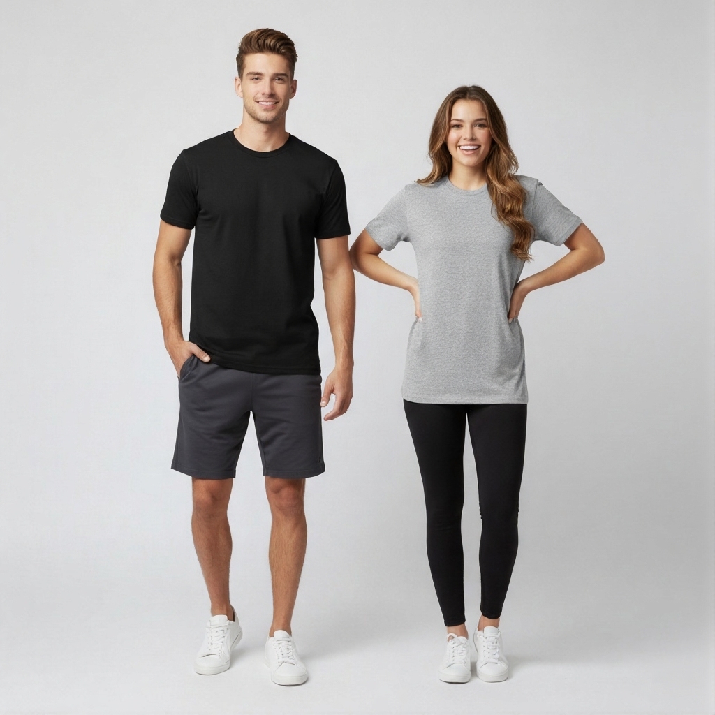 Custom Premium Cotton Crew Tee